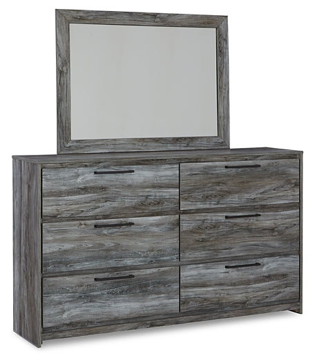 Baystorm Queen Panel Bed with 2 Storage Drawers with Mirrored Dresser and Nightstand at Towne & Country Furniture (AL) furniture, home furniture, home decor, sofa, bedding