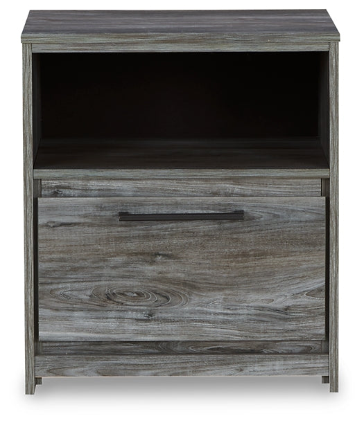Baystorm Queen Panel Bed with 2 Storage Drawers with Mirrored Dresser and Nightstand at Towne & Country Furniture (AL) furniture, home furniture, home decor, sofa, bedding