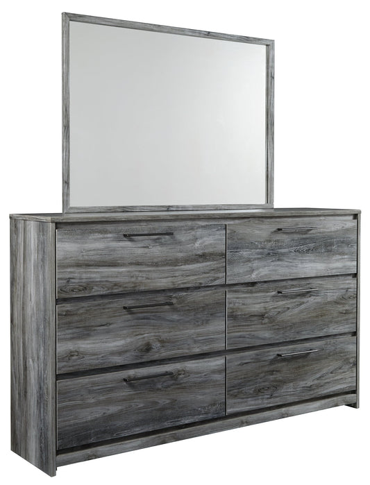 Baystorm Twin Panel Headboard with Mirrored Dresser and Nightstand at Towne & Country Furniture (AL) furniture, home furniture, home decor, sofa, bedding