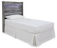 Baystorm Twin Panel Headboard with Mirrored Dresser and Nightstand at Towne & Country Furniture (AL) furniture, home furniture, home decor, sofa, bedding