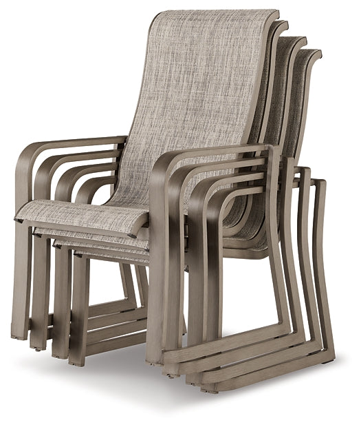 Beach Front Outdoor Dining Table and 4 Chairs at Towne & Country Furniture (AL) furniture, home furniture, home decor, sofa, bedding