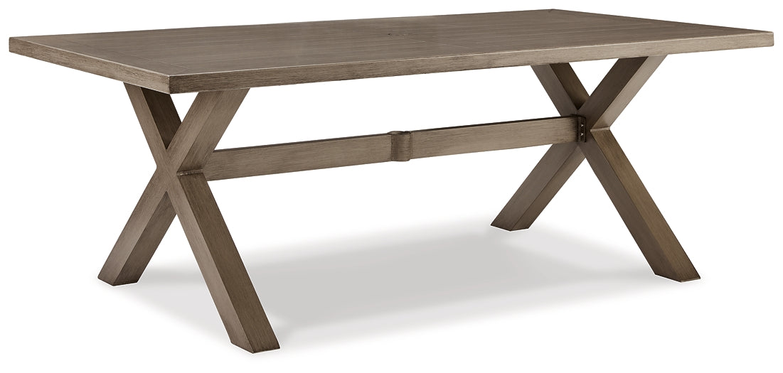 Beach Front Outdoor Dining Table and 4 Chairs at Towne & Country Furniture (AL) furniture, home furniture, home decor, sofa, bedding