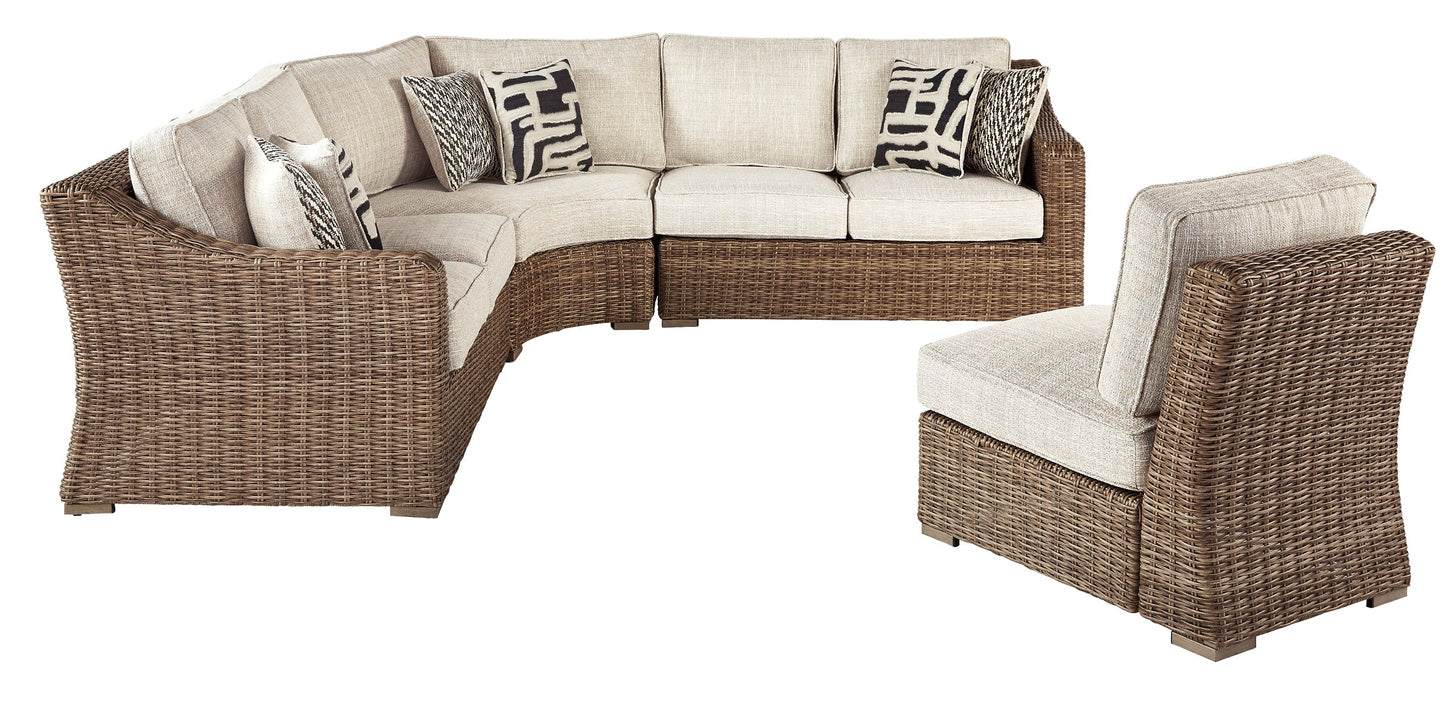 Beachcroft 4-Piece Outdoor Seating Set at Towne & Country Furniture (AL) furniture, home furniture, home decor, sofa, bedding
