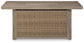 Beachcroft Rectangular Fire Pit Table at Towne & Country Furniture (AL) furniture, home furniture, home decor, sofa, bedding