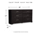Belachime Twin Panel Bed with Dresser at Towne & Country Furniture (AL) furniture, home furniture, home decor, sofa, bedding