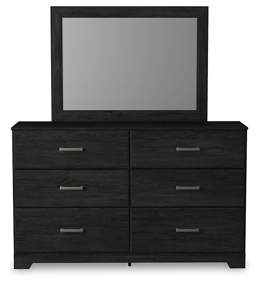 Belachime Twin Panel Bed with Mirrored Dresser and 2 Nightstands at Towne & Country Furniture (AL) furniture, home furniture, home decor, sofa, bedding