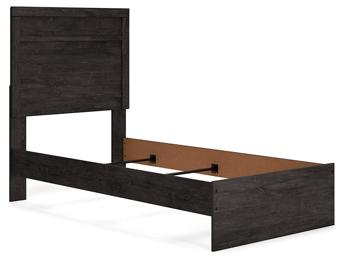 Belachime Twin Panel Bed with Mirrored Dresser and 2 Nightstands at Towne & Country Furniture (AL) furniture, home furniture, home decor, sofa, bedding