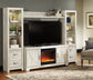 Bellaby 4-Piece Entertainment Center with Fireplace at Towne & Country Furniture (AL) furniture, home furniture, home decor, sofa, bedding