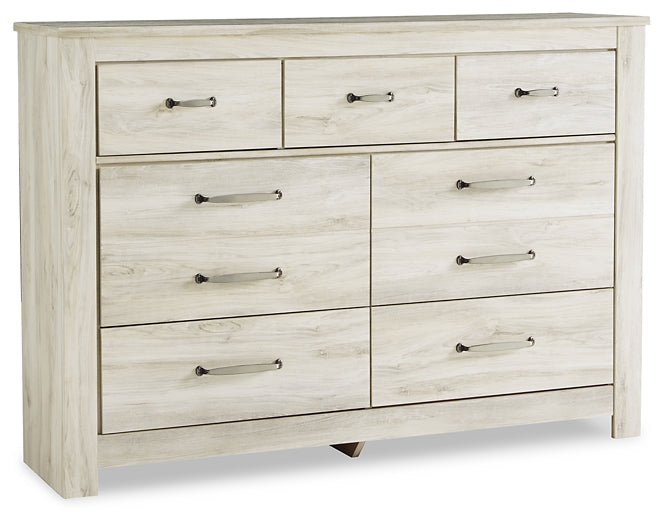 Bellaby King Platform Bed with 2 Storage Drawers with Mirrored Dresser and Nightstand at Towne & Country Furniture (AL) furniture, home furniture, home decor, sofa, bedding
