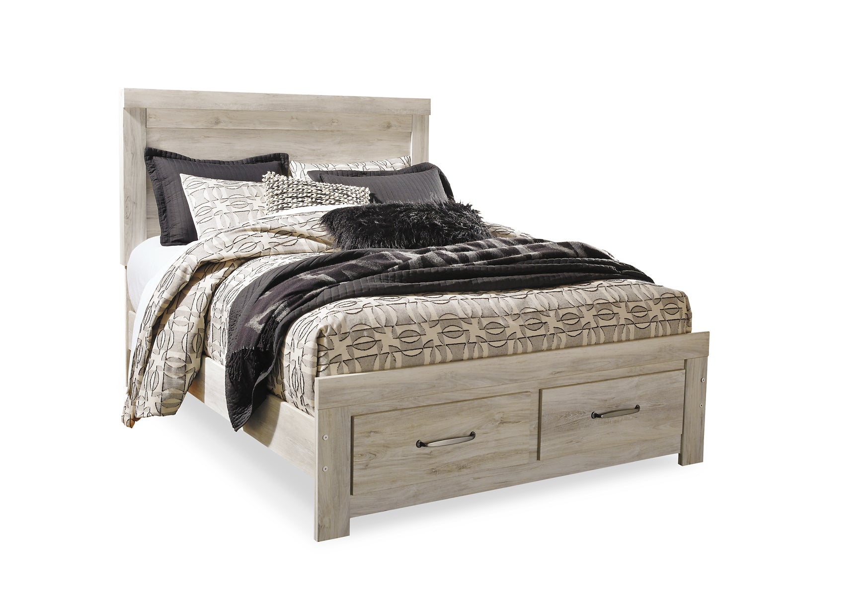 Bellaby  Platform Bed With 2 Storage Drawers With Mirrored Dresser at Towne & Country Furniture (AL) furniture, home furniture, home decor, sofa, bedding