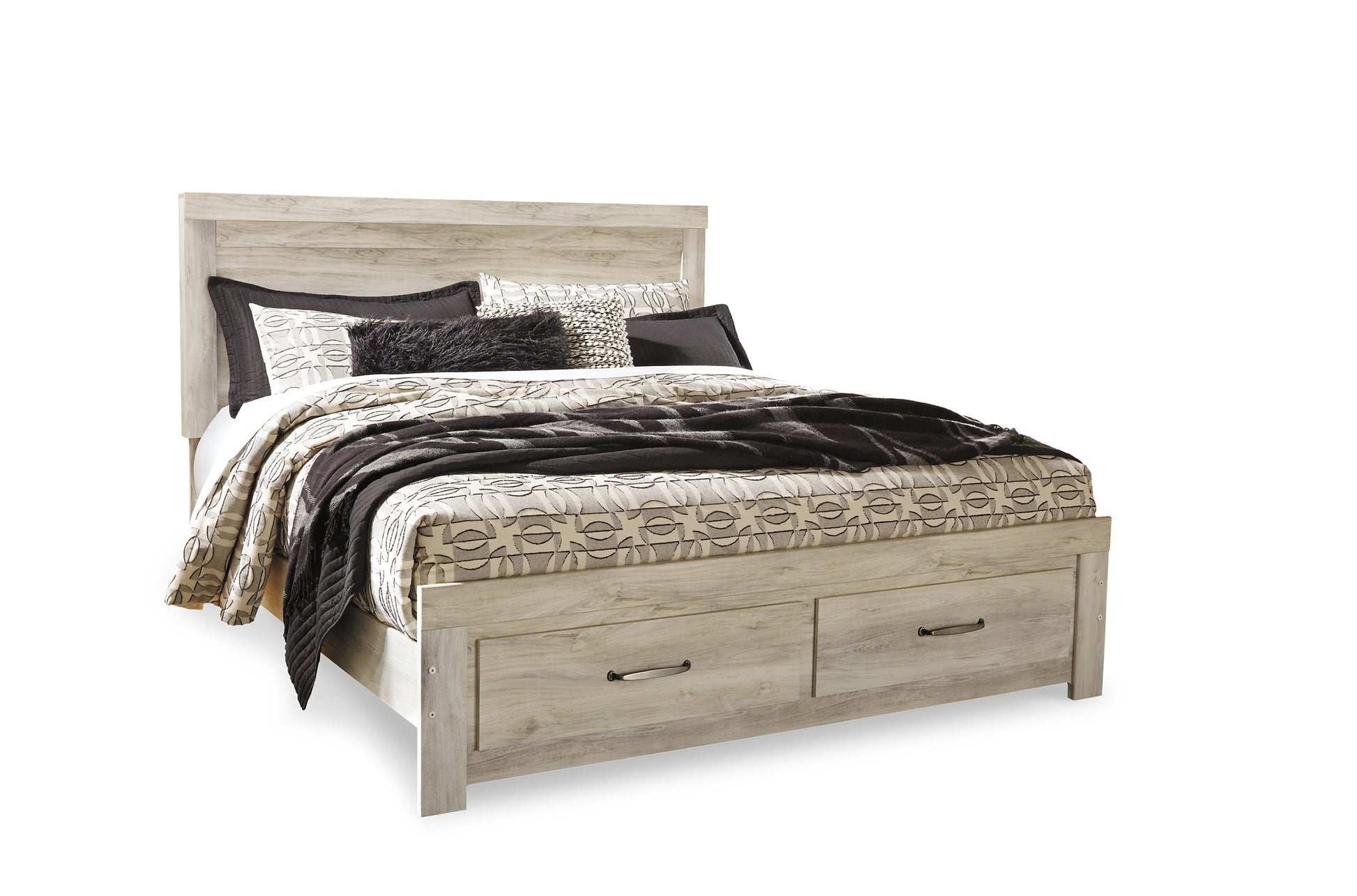 Bellaby  Platform Bed With 2 Storage Drawers With Mirrored Dresser at Towne & Country Furniture (AL) furniture, home furniture, home decor, sofa, bedding