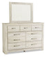 Bellaby  Platform Bed With 2 Storage Drawers With Mirrored Dresser at Towne & Country Furniture (AL) furniture, home furniture, home decor, sofa, bedding