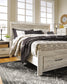 Bellaby Queen Panel Bed with 2 Nightstands at Towne & Country Furniture (AL) furniture, home furniture, home decor, sofa, bedding