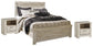 Bellaby Queen Panel Bed with 2 Nightstands at Towne & Country Furniture (AL) furniture, home furniture, home decor, sofa, bedding