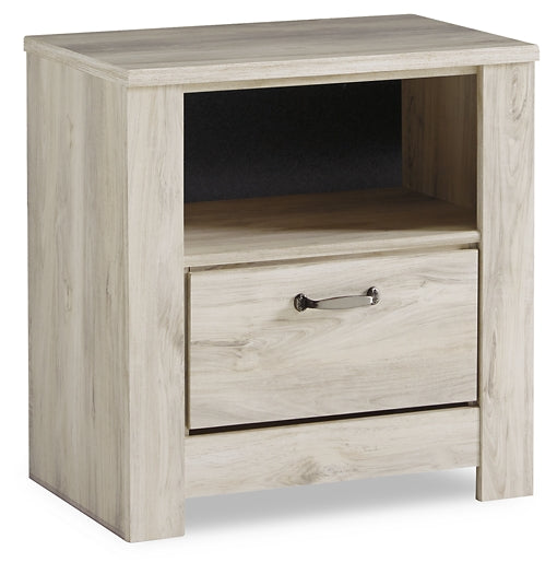 Bellaby Queen Platform Bed with 2 Storage Drawers with Mirrored Dresser and Nightstand at Towne & Country Furniture (AL) furniture, home furniture, home decor, sofa, bedding