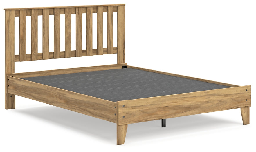 Bermacy  Platform Panel Bed at Towne & Country Furniture (AL) furniture, home furniture, home decor, sofa, bedding