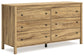 Bermacy Six Drawer Dresser at Towne & Country Furniture (AL) furniture, home furniture, home decor, sofa, bedding