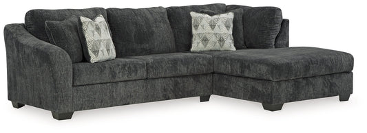 Biddeford 2-Piece Sectional with Chaise at Towne & Country Furniture (AL) furniture, home furniture, home decor, sofa, bedding