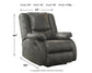 Bladewood Zero Wall Recliner at Towne & Country Furniture (AL) furniture, home furniture, home decor, sofa, bedding