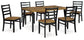 Blondon RECT DRM Table Set (7/CN) at Towne & Country Furniture (AL) furniture, home furniture, home decor, sofa, bedding