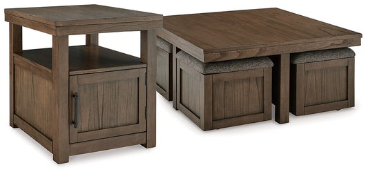 Boardernest Coffee Table with 1 End Table at Towne & Country Furniture (AL) furniture, home furniture, home decor, sofa, bedding