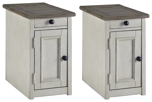 Bolanburg 2 End Tables at Towne & Country Furniture (AL) furniture, home furniture, home decor, sofa, bedding