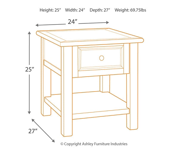 Bolanburg 2 End Tables at Towne & Country Furniture (AL) furniture, home furniture, home decor, sofa, bedding