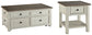Bolanburg Coffee Table with 1 End Table at Towne & Country Furniture (AL) furniture, home furniture, home decor, sofa, bedding