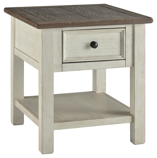 Bolanburg Coffee Table with 1 End Table at Towne & Country Furniture (AL) furniture, home furniture, home decor, sofa, bedding