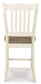 Bolanburg Counter Height Dining Table and 6 Barstools at Towne & Country Furniture (AL) furniture, home furniture, home decor, sofa, bedding