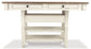 Bolanburg Counter Height Dining Table and 6 Barstools at Towne & Country Furniture (AL) furniture, home furniture, home decor, sofa, bedding