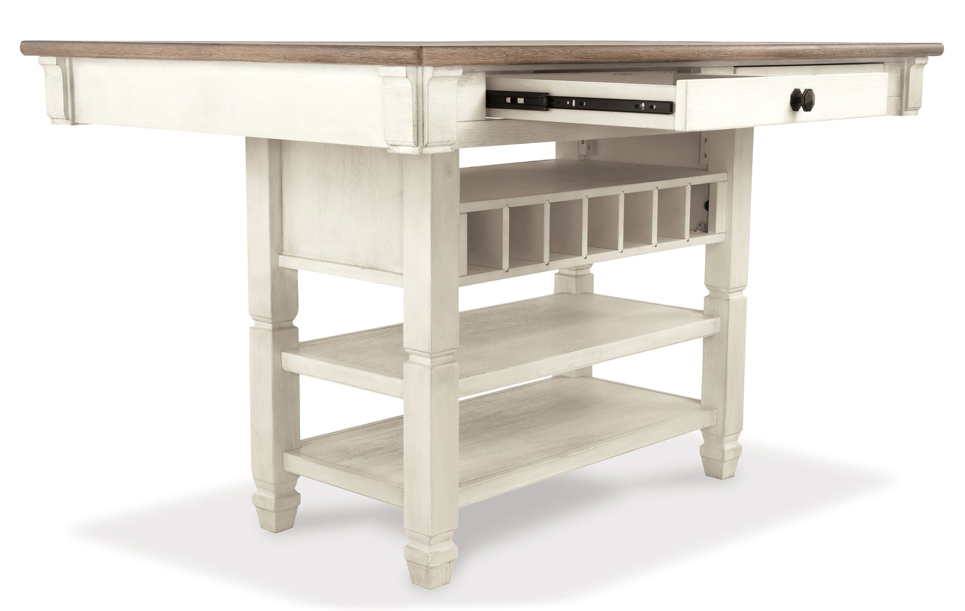 Bolanburg Counter Height Dining Table and 6 Barstools at Towne & Country Furniture (AL) furniture, home furniture, home decor, sofa, bedding