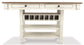 Bolanburg Counter Height Dining Table and 6 Barstools at Towne & Country Furniture (AL) furniture, home furniture, home decor, sofa, bedding