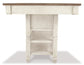 Bolanburg Counter Height Dining Table and 6 Barstools at Towne & Country Furniture (AL) furniture, home furniture, home decor, sofa, bedding