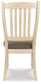 Bolanburg Dining Table and 6 Chairs with Storage at Towne & Country Furniture (AL) furniture, home furniture, home decor, sofa, bedding