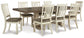 Bolanburg Dining Table and 8 Chairs at Towne & Country Furniture (AL) furniture, home furniture, home decor, sofa, bedding