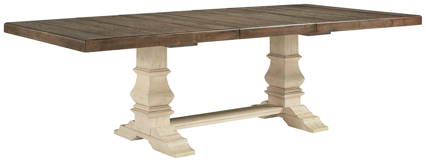 Bolanburg Extension Dining Table at Towne & Country Furniture (AL) furniture, home furniture, home decor, sofa, bedding