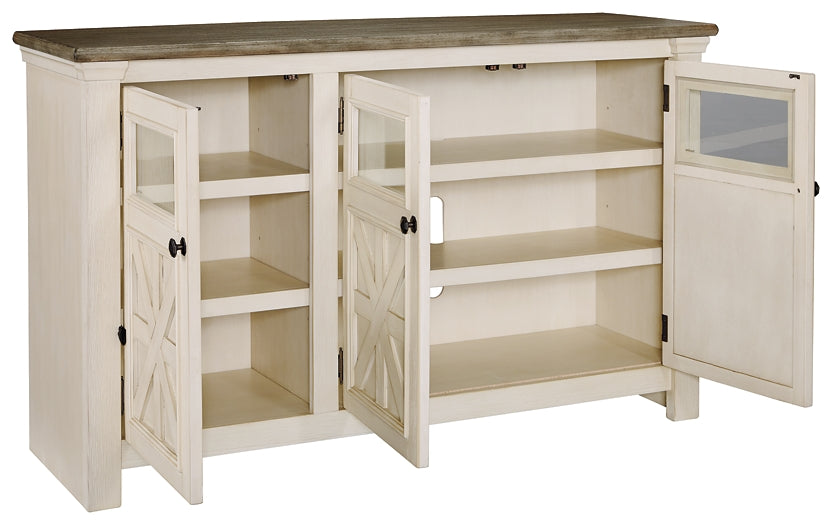 Bolanburg Large TV Stand at Towne & Country Furniture (AL) furniture, home furniture, home decor, sofa, bedding