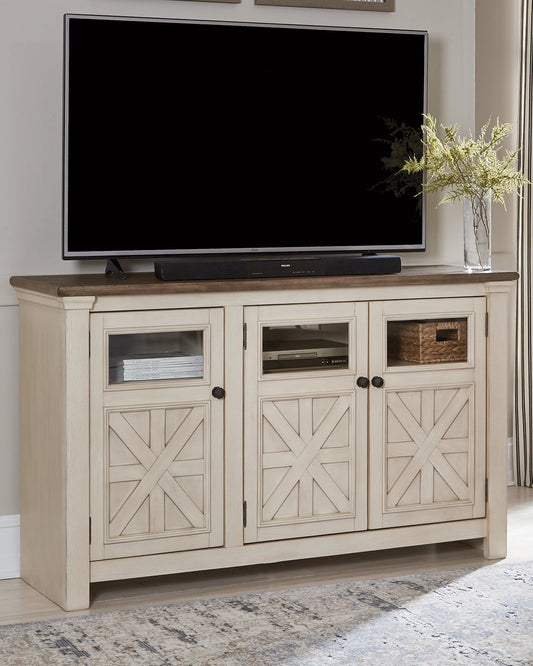 Bolanburg Large TV Stand at Towne & Country Furniture (AL) furniture, home furniture, home decor, sofa, bedding