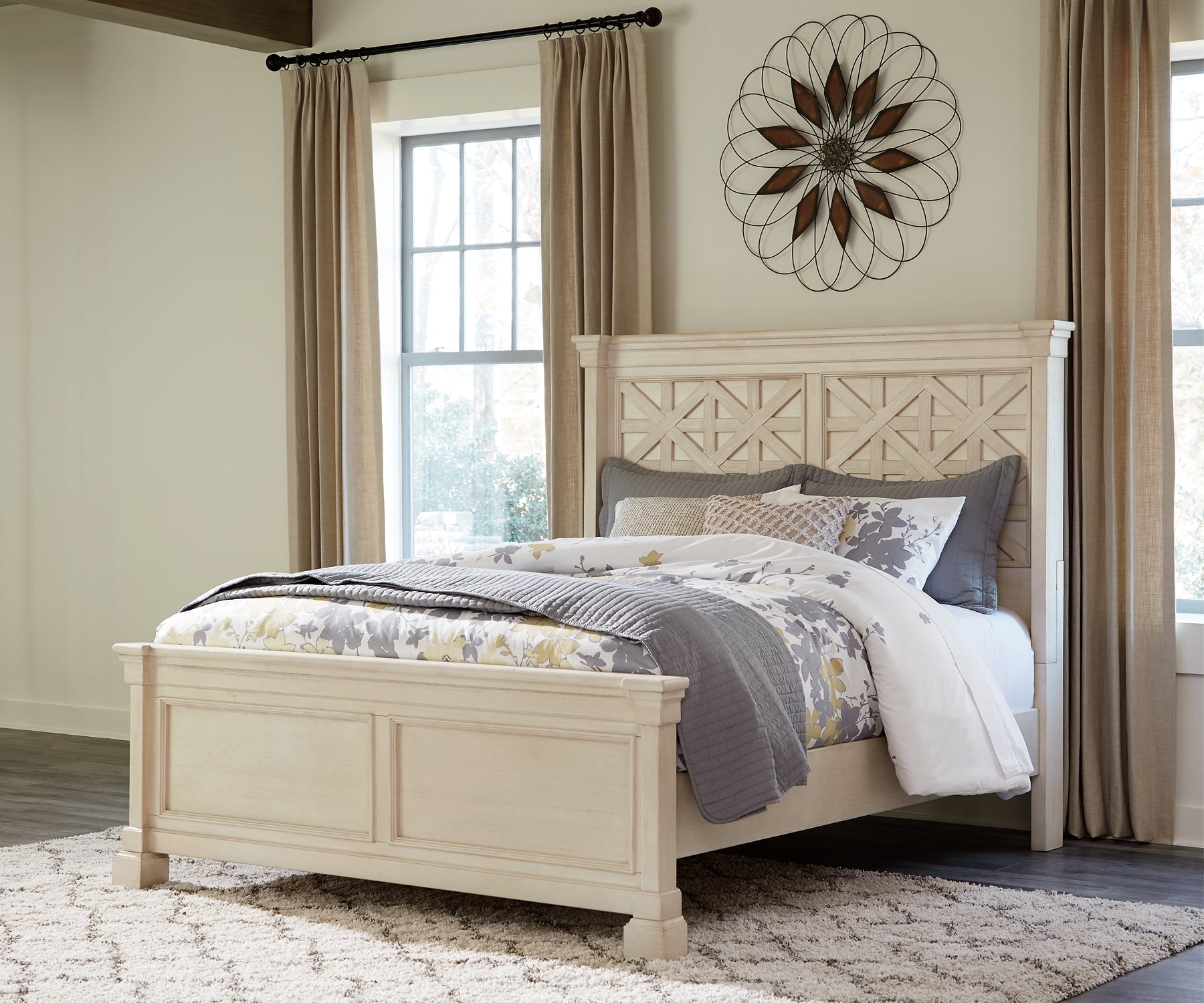 Bolanburg Queen Panel Bed at Towne & Country Furniture (AL) furniture, home furniture, home decor, sofa, bedding