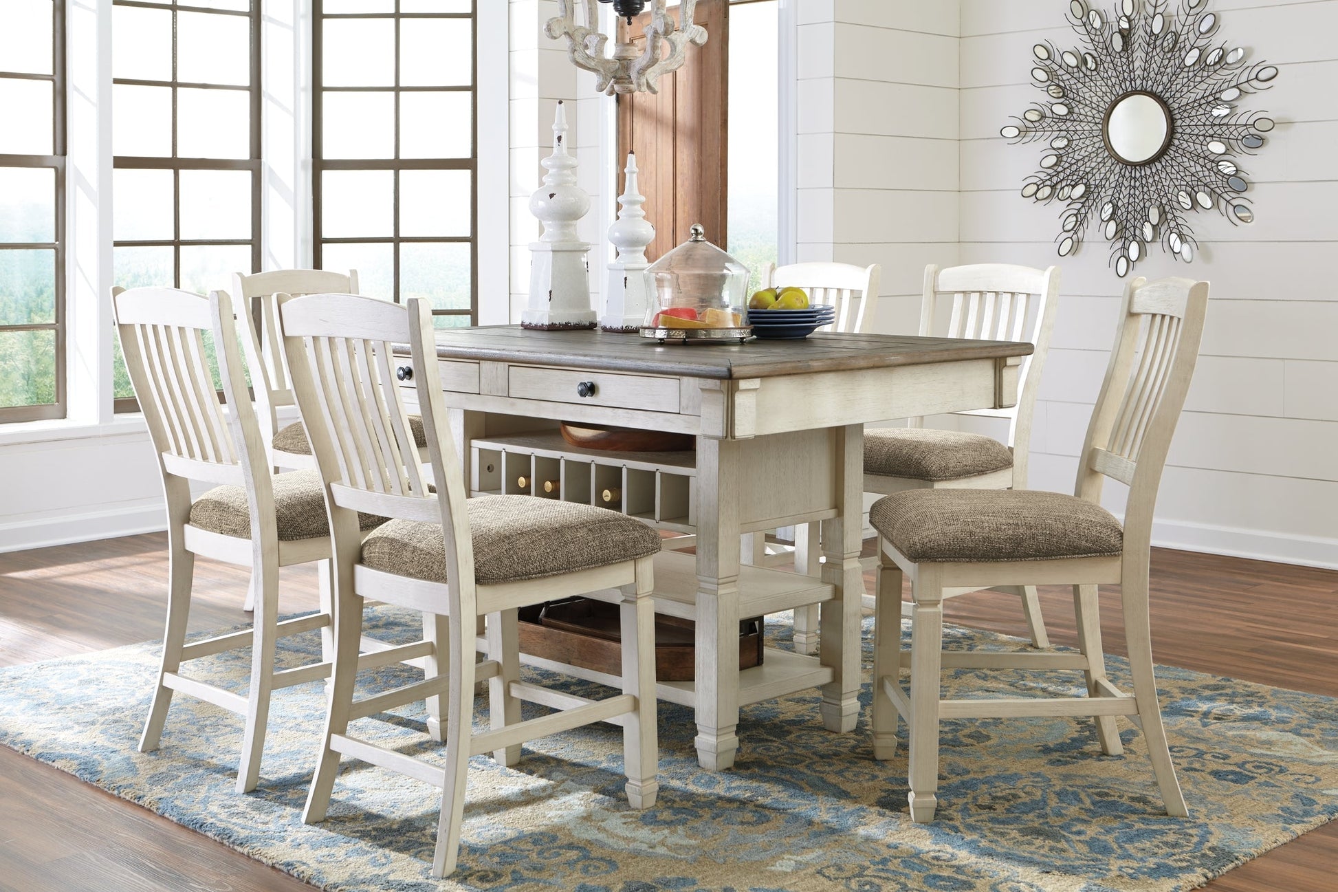 Bolanburg RECT Dining Room Counter Table at Towne & Country Furniture (AL) furniture, home furniture, home decor, sofa, bedding