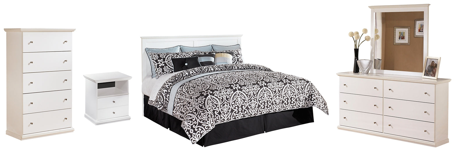 Bostwick Shoals King/California King Panel Headboard with Mirrored Dresser, Chest and Nightstand at Towne & Country Furniture (AL) furniture, home furniture, home decor, sofa, bedding