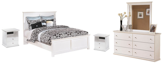 Bostwick Shoals Queen Panel Bed with Mirrored Dresser at Towne & Country Furniture (AL) furniture, home furniture, home decor, sofa, bedding