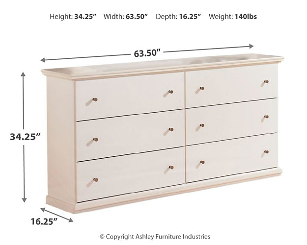 Bostwick Shoals Six Drawer Dresser at Towne & Country Furniture (AL) furniture, home furniture, home decor, sofa, bedding