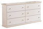 Bostwick Shoals Six Drawer Dresser at Towne & Country Furniture (AL) furniture, home furniture, home decor, sofa, bedding