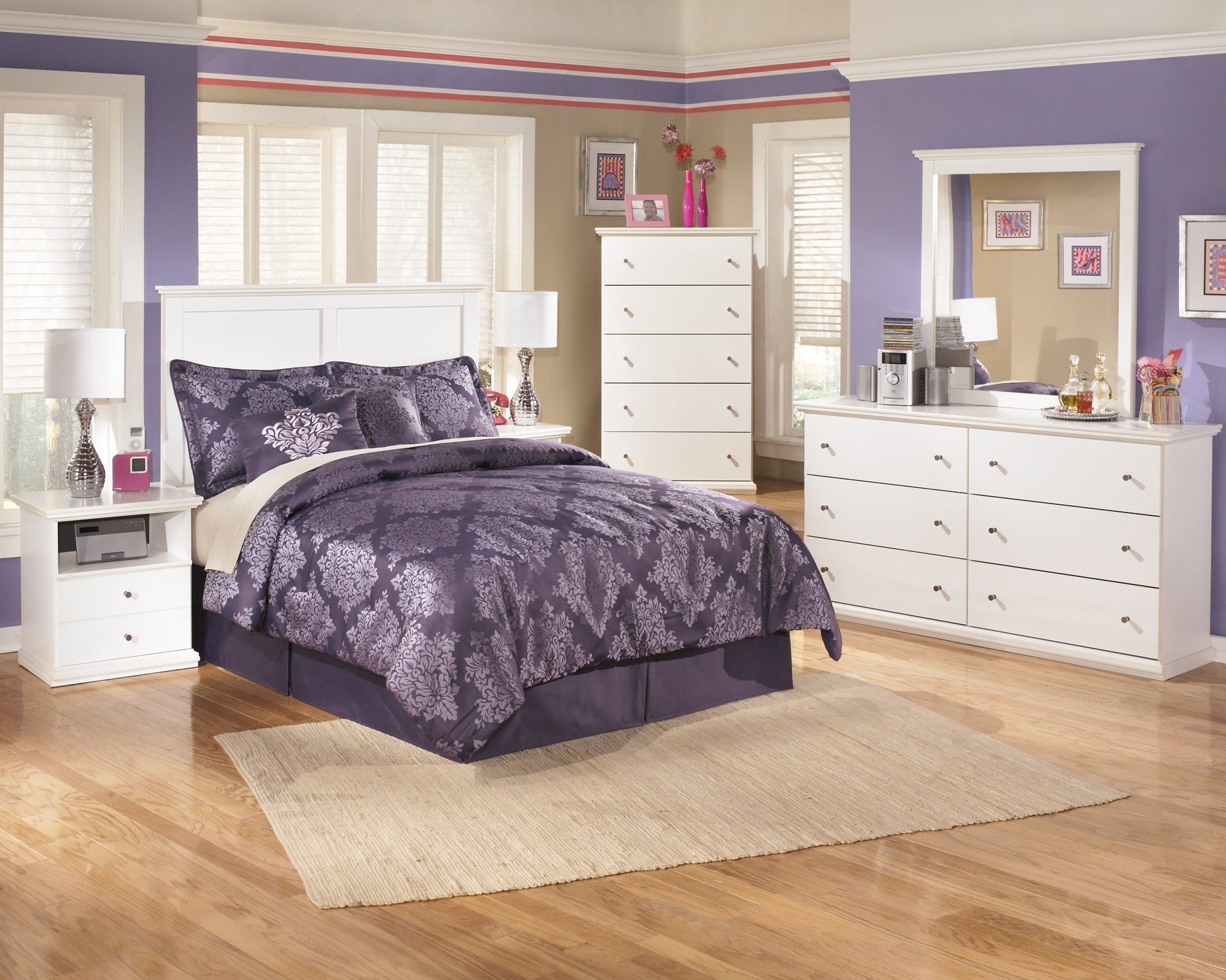 Bostwick Shoals Six Drawer Dresser at Towne & Country Furniture (AL) furniture, home furniture, home decor, sofa, bedding