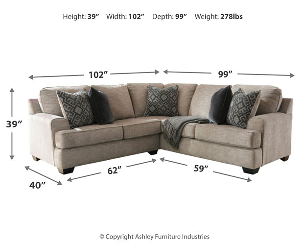 Bovarian 2-Piece Sectional at Towne & Country Furniture (AL) furniture, home furniture, home decor, sofa, bedding