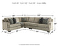 Bovarian 3-Piece Sectional with Ottoman at Towne & Country Furniture (AL) furniture, home furniture, home decor, sofa, bedding