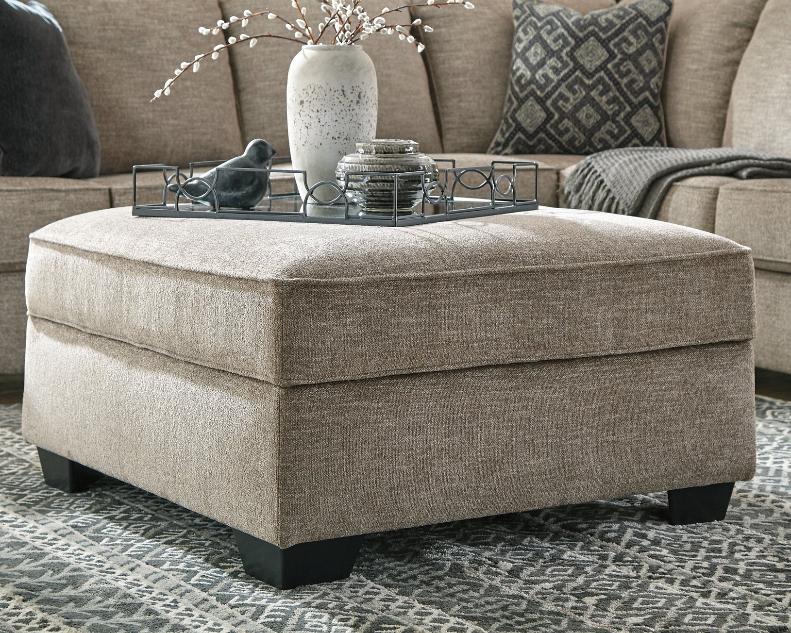 Bovarian 4-Piece Sectional with Ottoman at Towne & Country Furniture (AL) furniture, home furniture, home decor, sofa, bedding