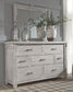 Brashland Dresser and Mirror at Towne & Country Furniture (AL) furniture, home furniture, home decor, sofa, bedding
